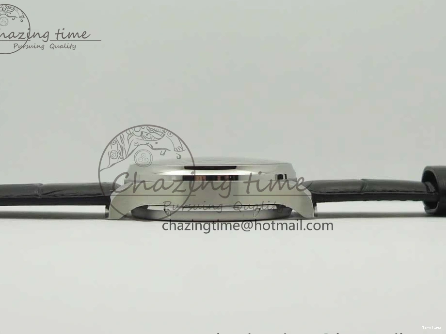 MIROTIME 0106 Portuguese Tourbillon IW5046 SS ZF Best Edition Gray Dial on Black Leather Strap SunProtective 7147